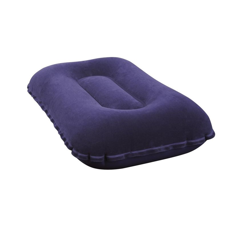 Almohada Inflable Aterciopelada 42X26X10Cm Bestway-1