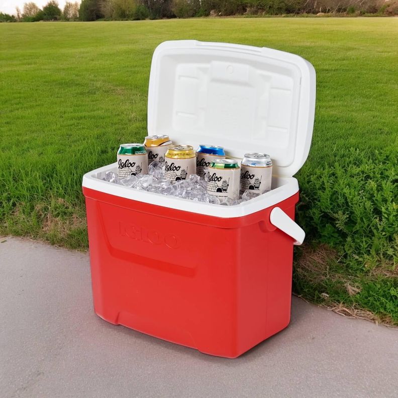 Cooler Nevera Hielera Laguna Rojo 26.5 Litros Igloo-2