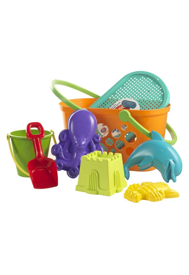 Conjunto De Cesta De Playa American Plastic-2