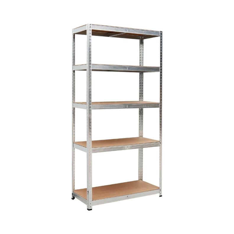 Estante Repisa Rack Metalico acero 5 niveles 90x40x180cm-0