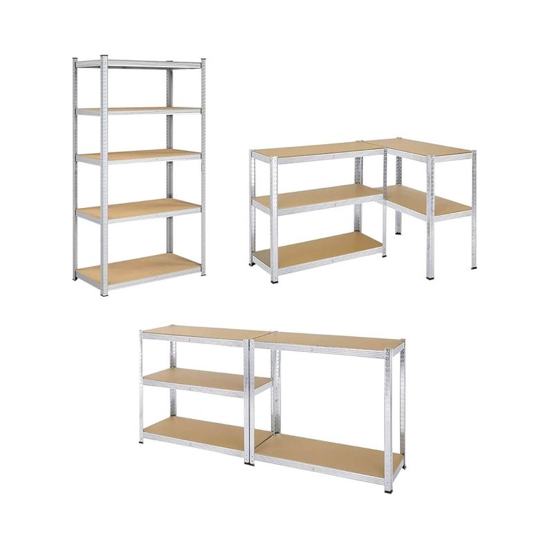 Estante Repisa Rack Metalico acero 5 niveles 90x40x180cm-2