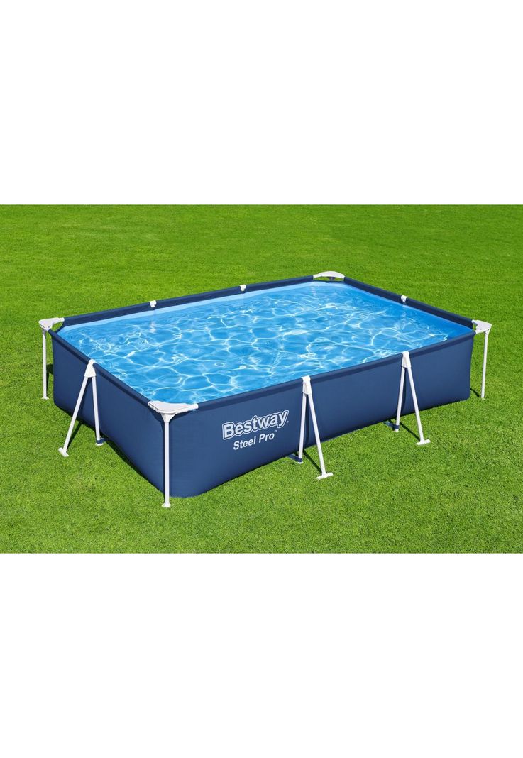 Piscina Bestway Rectangular Steel Pro Azul 2.80MX2.01MX66cm-5
