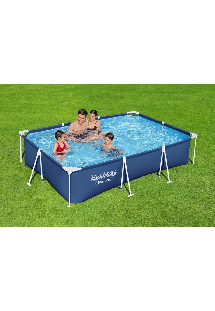 Piscina Bestway Rectangular Steel Pro Azul 2.80MX2.01MX66cm-6