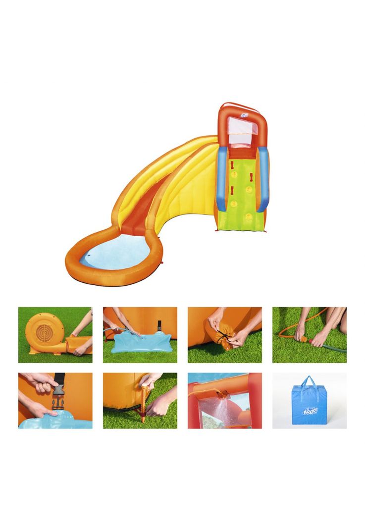 Parque Acuático Inflable Splash Tower 3.66X3.37M Bestway-2