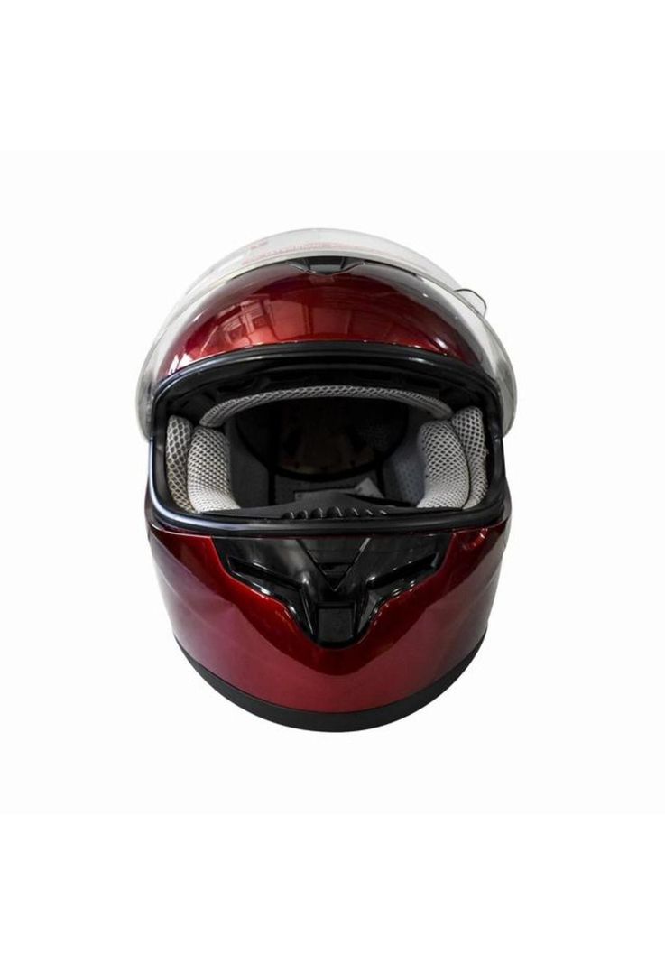Casco Full Face Bx105 Talla M Color Burgundhy Ceritificacion ECE Bex-1