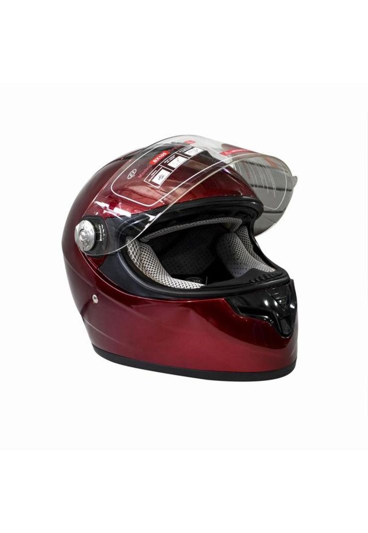 Casco Full Face Bx105 Talla M Color Burgundhy Ceritificacion ECE Bex-2