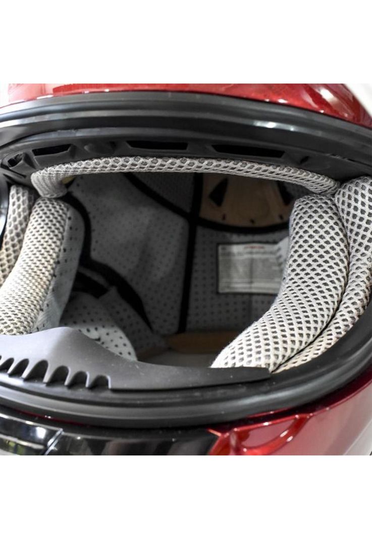 Casco Full Face Bx105 Talla M Color Burgundhy Ceritificacion ECE Bex-4