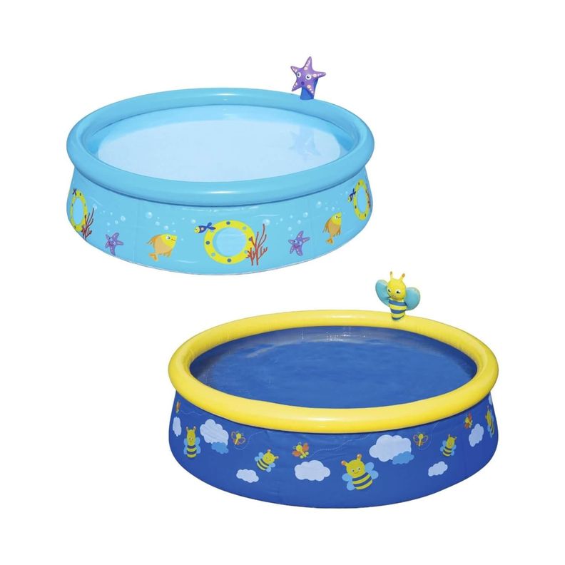 Piscina Bestway Redonda Facil Armado 1.52MX38Cm Azul