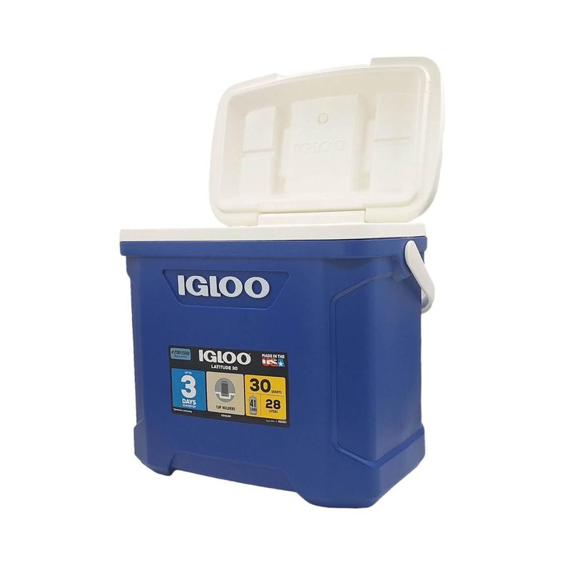 Cooler Nevera Hielera Latitude Azul 28 Litros Igloo-1