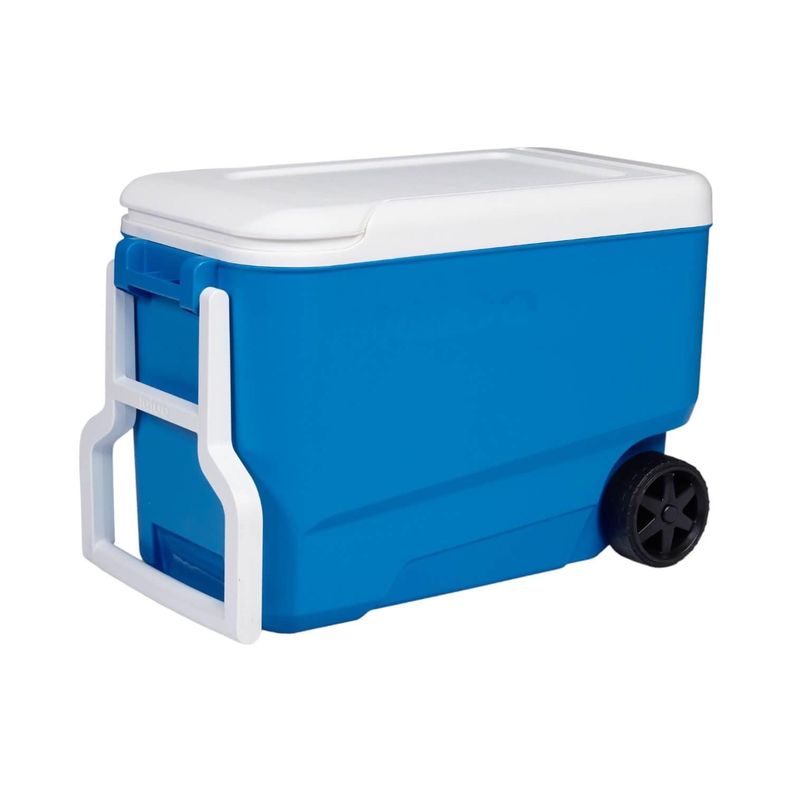 Cooler Nevera Hielera con Ruedas Wheelie Azul 36Litros Igloo-0