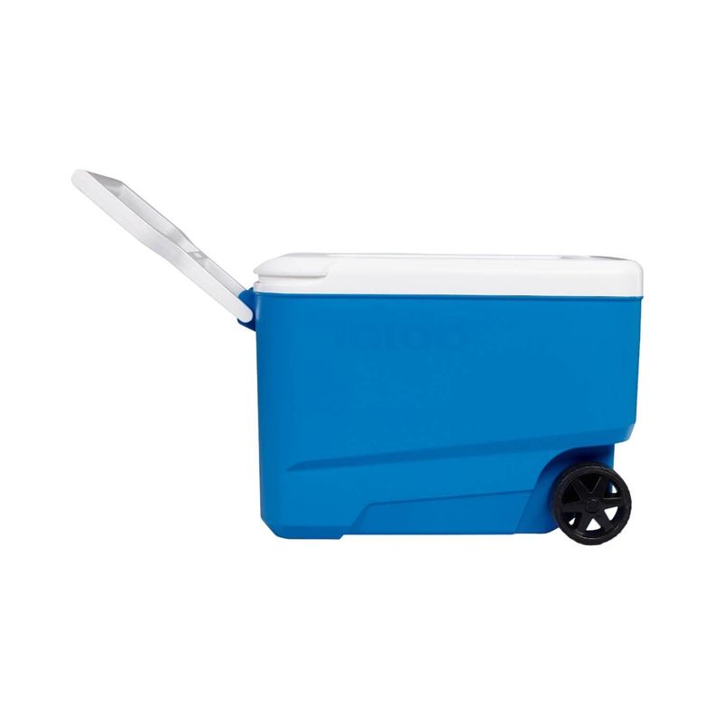 Cooler Nevera Hielera con Ruedas Wheelie Azul 36Litros Igloo-4