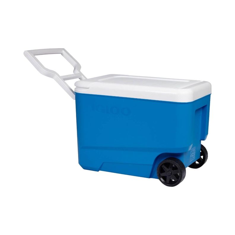 Cooler Nevera Hielera con Ruedas Wheelie Azul 36Litros Igloo-6