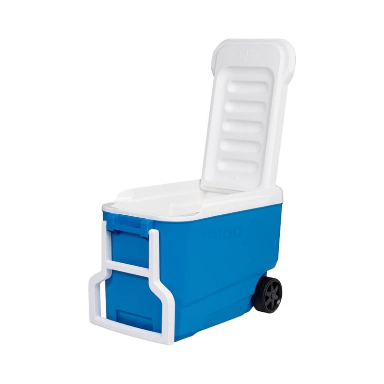 Cooler Nevera Hielera con Ruedas Wheelie Azul 36Litros Igloo-8