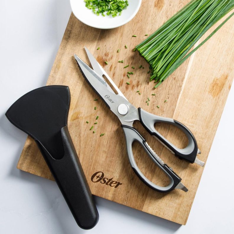 Tijeras de cocina multiuso con funda magnetica Granger Oster-7