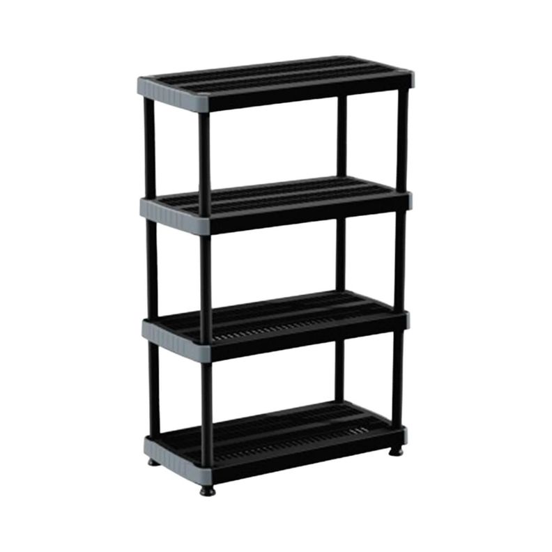 Estante Repisa Rack plastico 4 Niveles 91x45x145cm Rimax-0