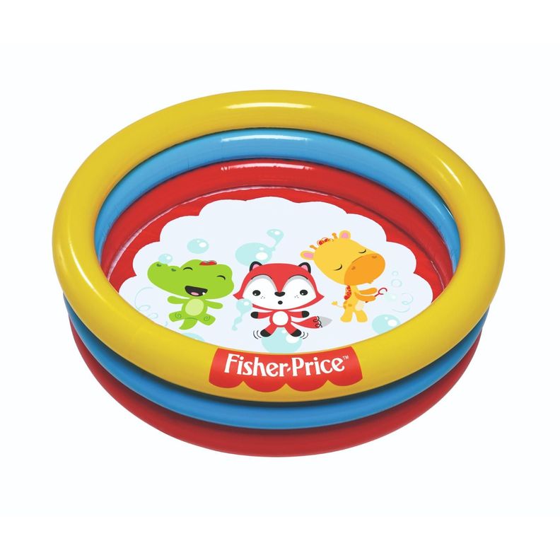 Piscinas De Pelotas Fisher-Price 3 Anillos 91Cm X 25Cm-2