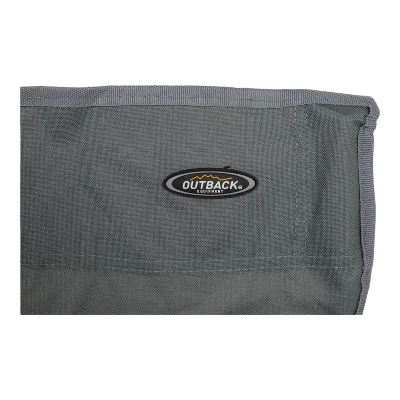 Silla Plegable Outback Con Apoyabrazos Gris-3