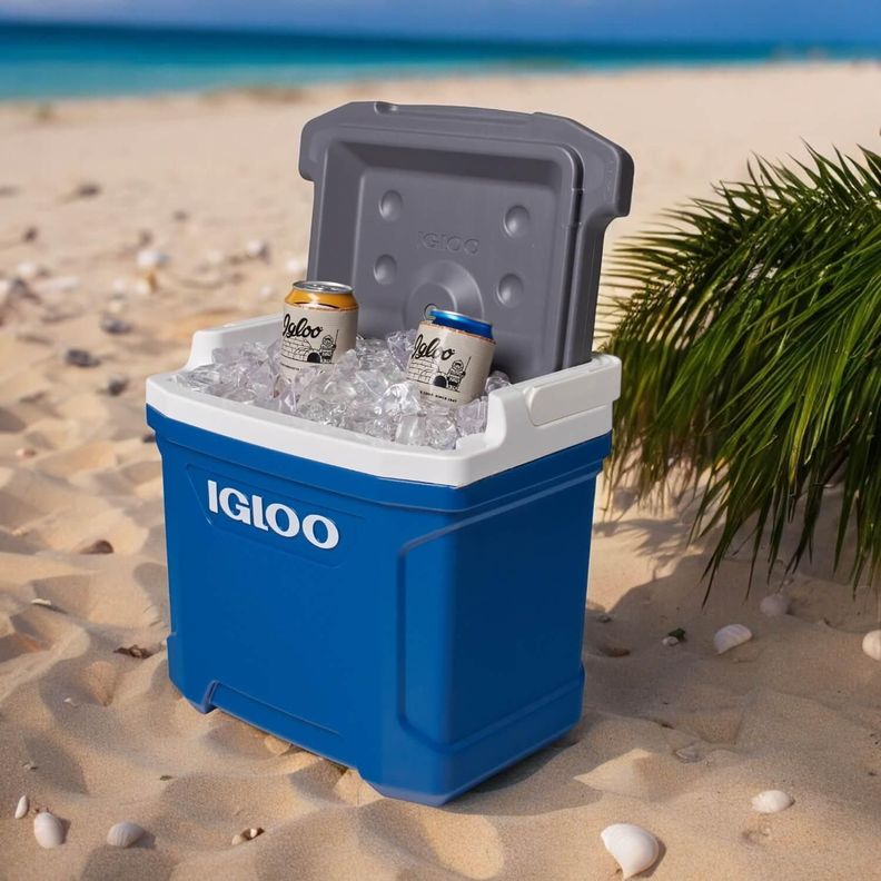 Cooler Nevera Hielera Latitude Azul 15 Litros Igloo-1