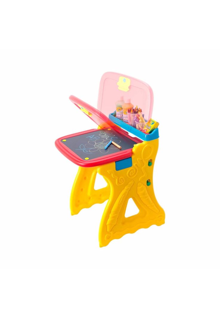 Mesa De Pintura Y Arte Para Niños 36x33x70 Cms Crayola-1