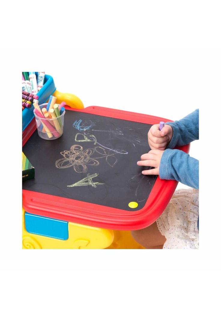 Mesa De Pintura Y Arte Para Niños 36x33x70 Cms Crayola-5