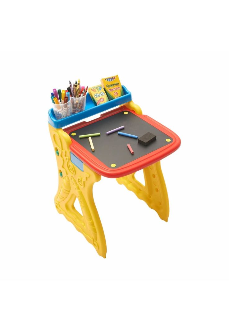 Mesa De Pintura Y Arte Para Niños 36x33x70 Cms Crayola-6