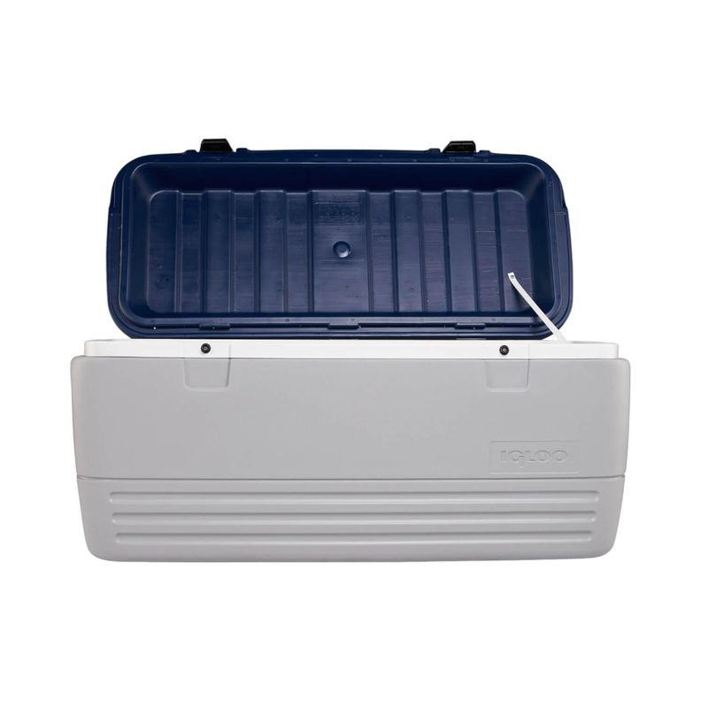 Cooler Nevera Hielera MaxCold Gris 113 Litros Azul Igloo-6