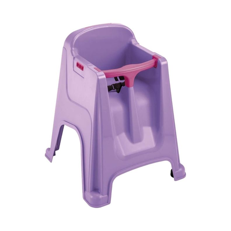 Silla Comedor Para Bebe Morado 60x59x77 cms Rimax-0