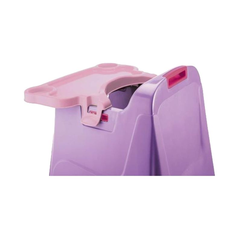 Silla Comedor Para Bebe Morado 60x59x77 cms Rimax-4