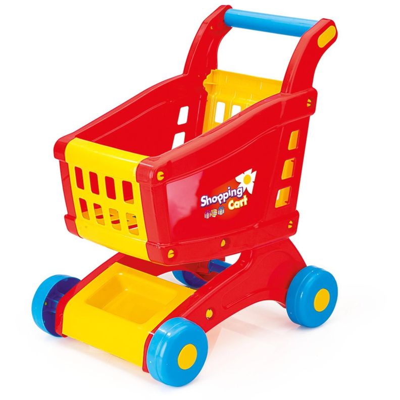 Carrito Compra Supermercado Juguete Multicolor 48x30x40cm Blanco