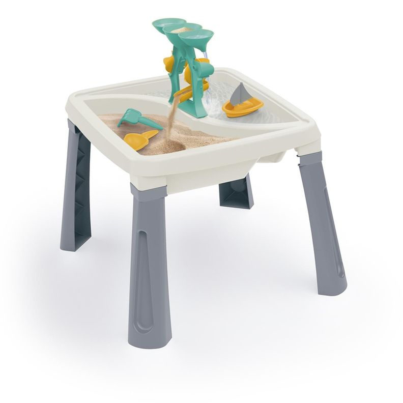 Mesa de Juego 3 en 1: Agua, Arena y Escritorio Dolu Blanco