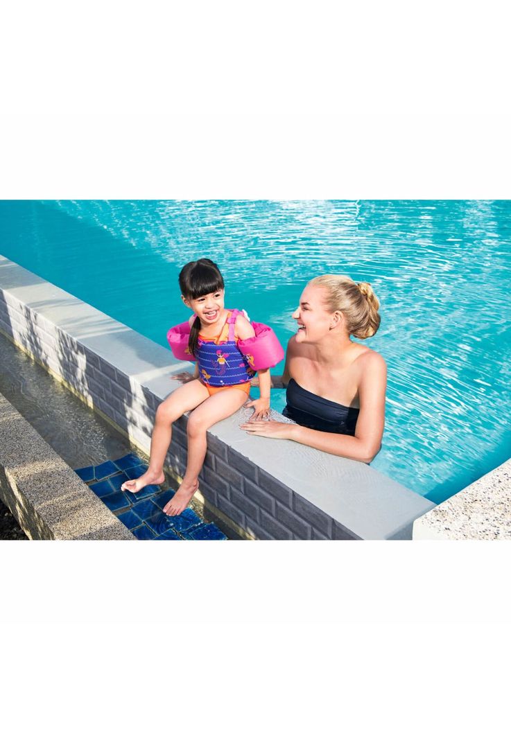Kit Flotador con Alitas + Lentes Agua Niños 1-3 Años Bestway-2