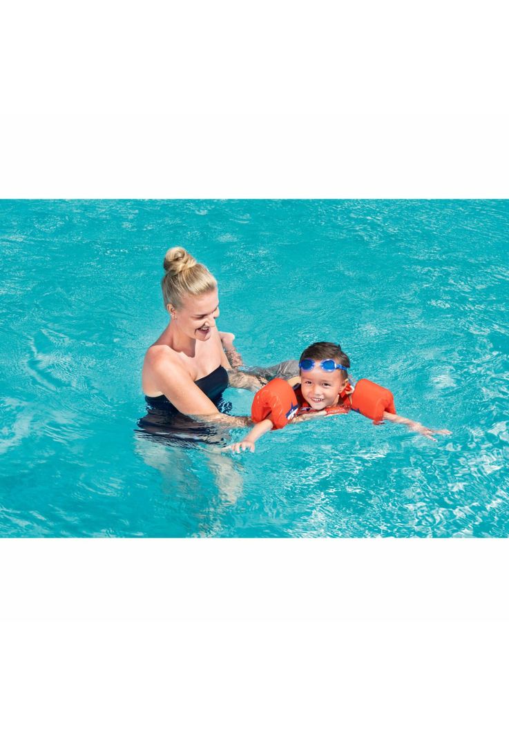 Kit Flotador con Alitas + Lentes Agua Niños 1-3 Años Bestway-7
