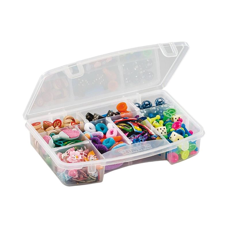 Caja de plastico multiuso S 9 compartimientos Rimax-2
