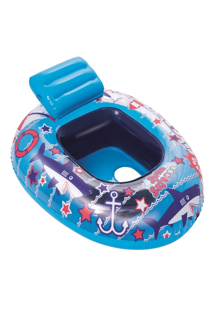 Bote Inflable Para Bebé Swim Safe 6-18 Meses Bestway-1