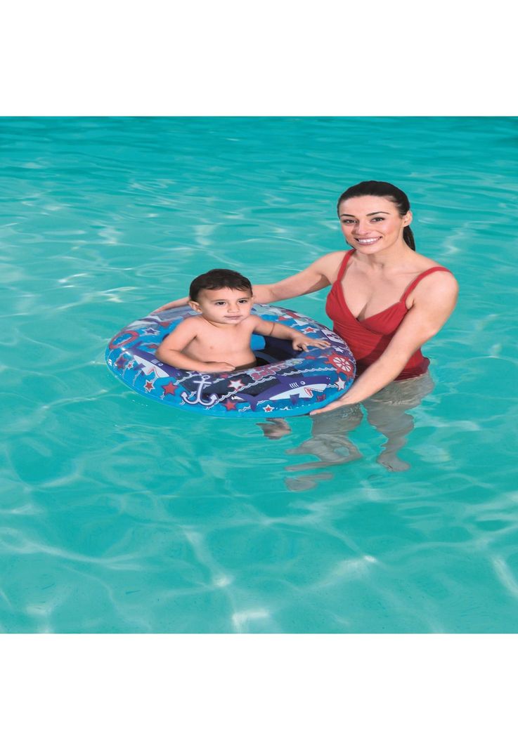 Bote Inflable Para Bebé Swim Safe 6-18 Meses Bestway-9