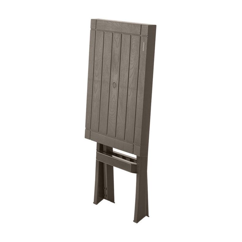 Mesa Plegable Rectangular 65X50X74 cm Café Rimax-1