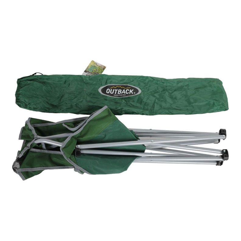 Silla Plegable Outback Con Apoyabrazos Verde-1