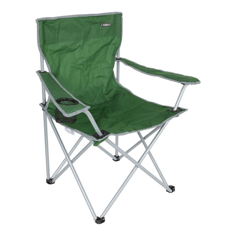 Silla Plegable Outback Con Apoyabrazos Verde-8