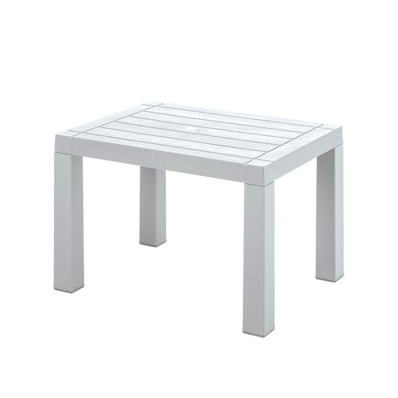Mesa De Centro Terraza Gris 65x50 Cm Baru Rimax-0