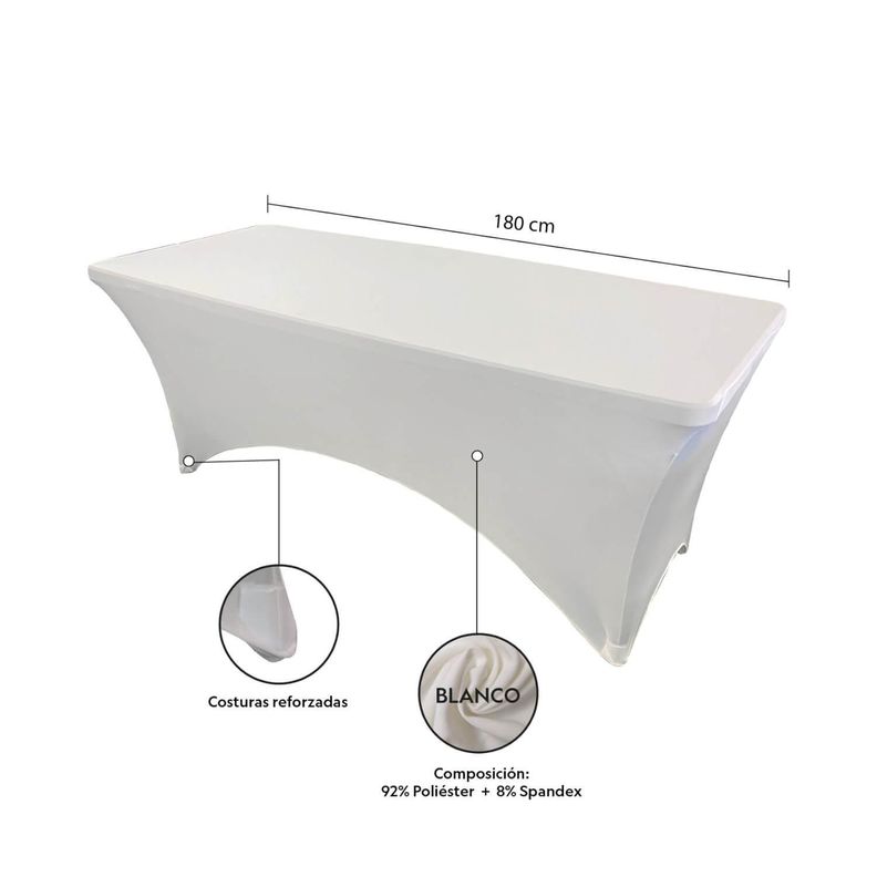 Mantel Forro Cobertor Elástico Para Mesa 240cm Northwest-1