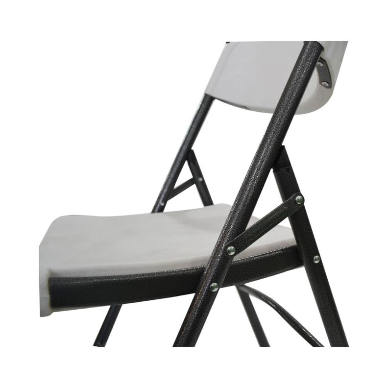 Silla Plegable 53x46x87 Cms Blanca Northwest-2