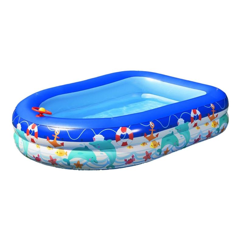 Piscina Inflable Bestway Con Toldo Desmontable 213x155x132cm-1