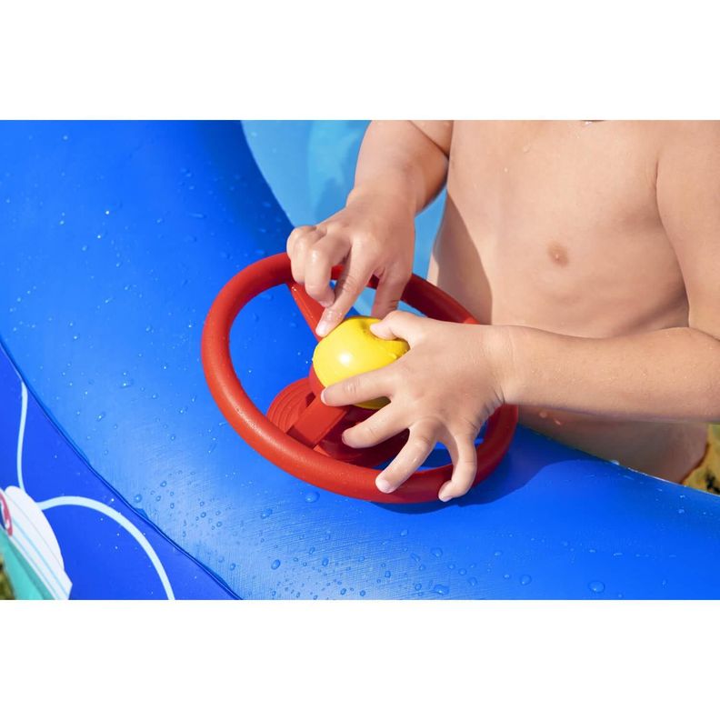 Piscina Inflable Bestway Con Toldo Desmontable 213x155x132cm-7