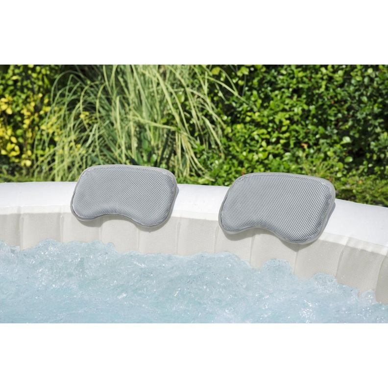 Almohada Reposa Cabeza (2 uds) Para Hot Tub Inflable Bestway-1