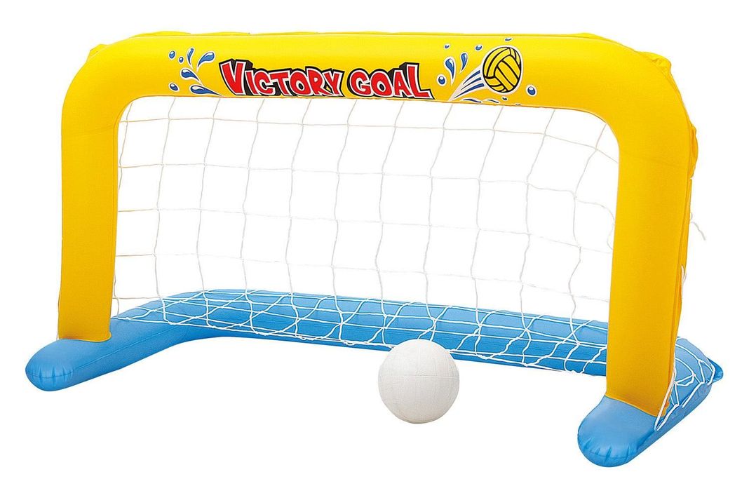Arco Water Polo Inflable + Pelota para Piscina Bestway Azul