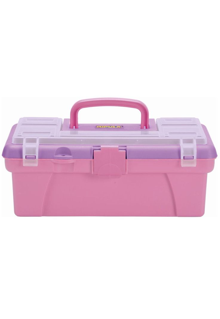 Caja Organizadora Rosada Vanity II 30x16x13 cms Rimax-0