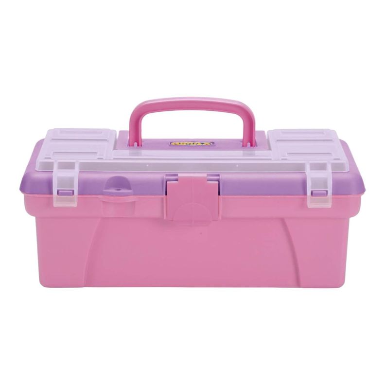 Caja Organizadora Rosada Vanity II 30x16x13 cms Rimax-1