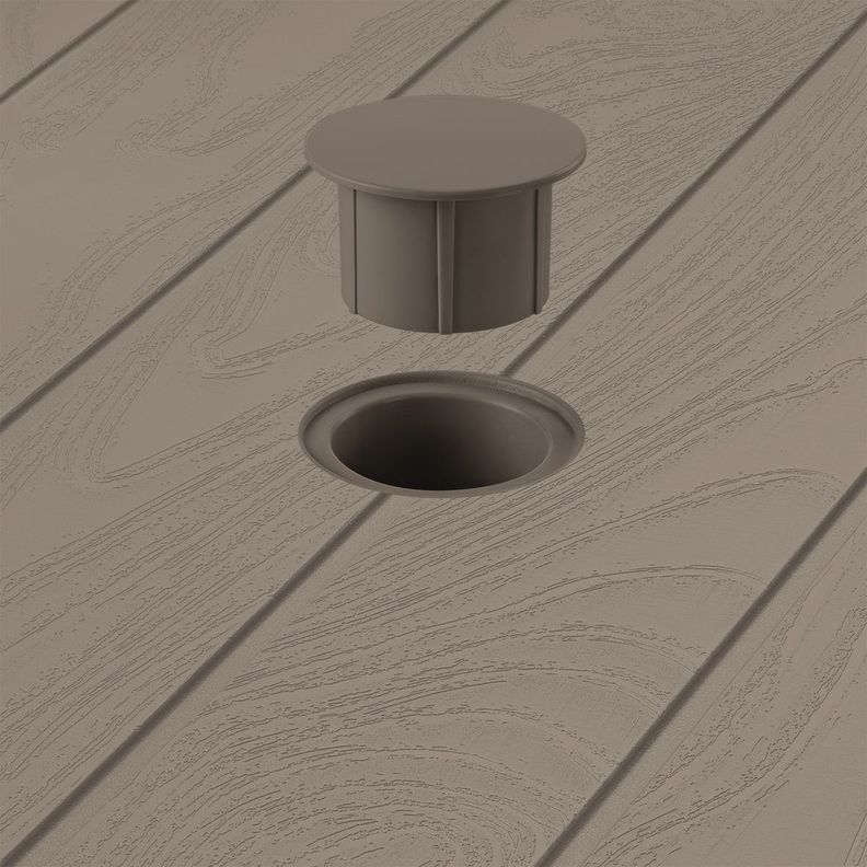 Mesa Plastico Café 75X75 cm Baru Rimax-1