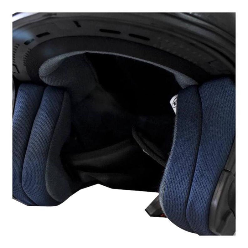 Casco Full Face Bx510 Talla L Color silver Certificado ECE-2