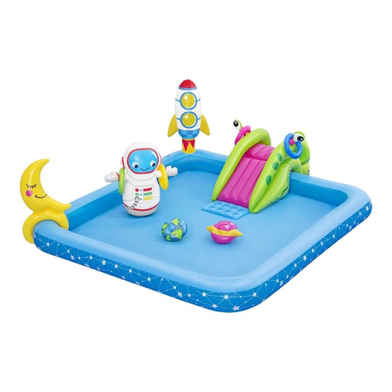 Piscina y juegos inflable Astros 2.28MX2.06MX84Cms Bestway-0